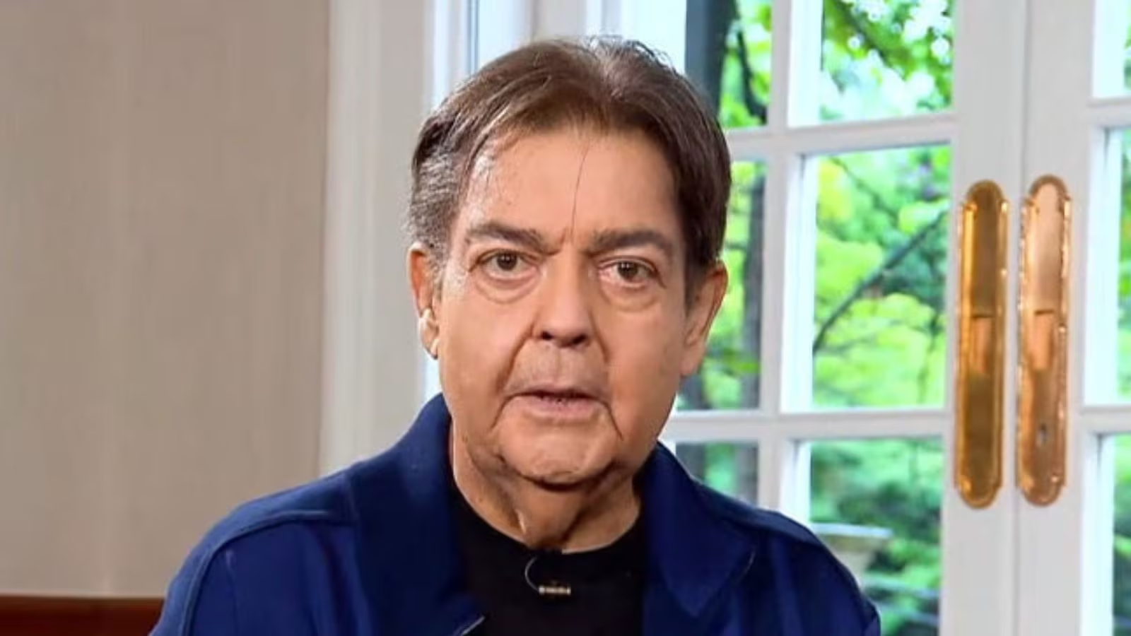 Faustão é internado novamente, e assessoria atualiza estado de saúde
