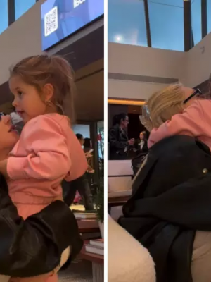 Virginia se despedindo de uma das filhas Foto: Reprodução | Instagram