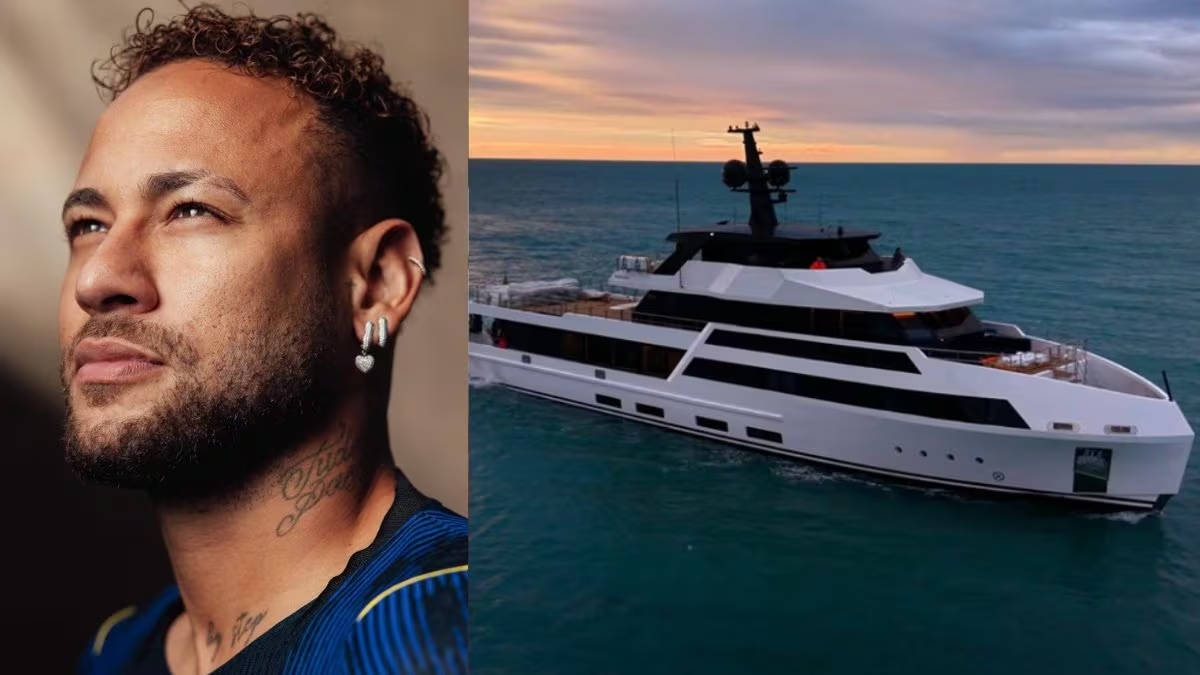 Superiate de Neymar custou R$ 120 milhões e tem seis suítes e heliponto